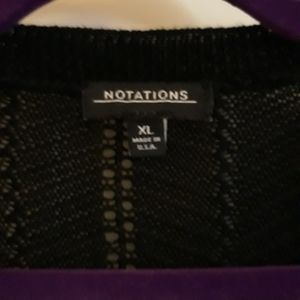 Notations Sweaters - Short knitted cardigan Notations Sweaters - Short knitted cardigan